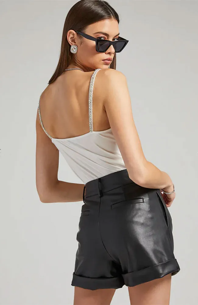 Annie Crystal Strap Cami