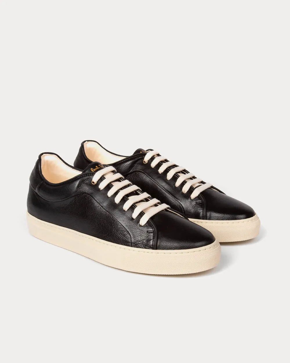 Basso Eco Black Low Top Sneakers