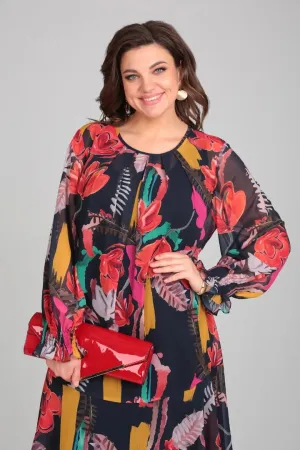 Camellia™ | Floral Midi Dress
