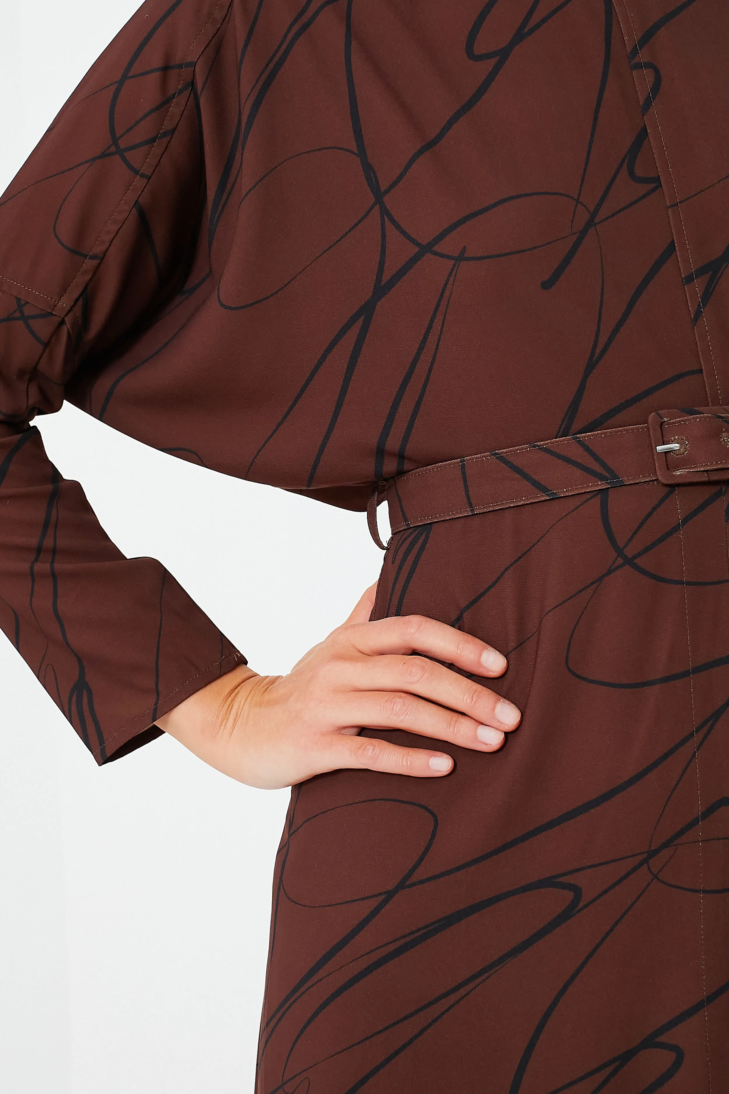 Chocolate Twombly Bex Dress