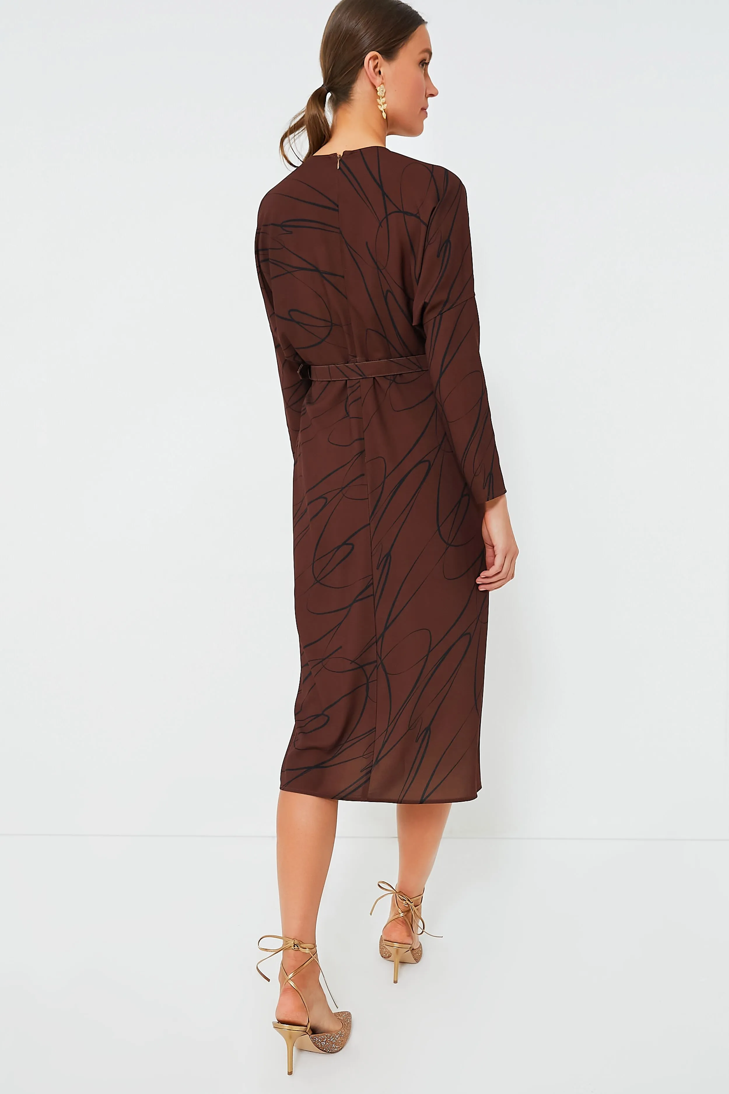 Chocolate Twombly Bex Dress