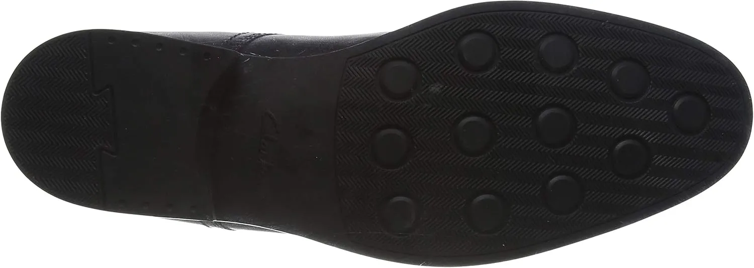Clarks Mens Whiddon Step L:eather Leather Loafers