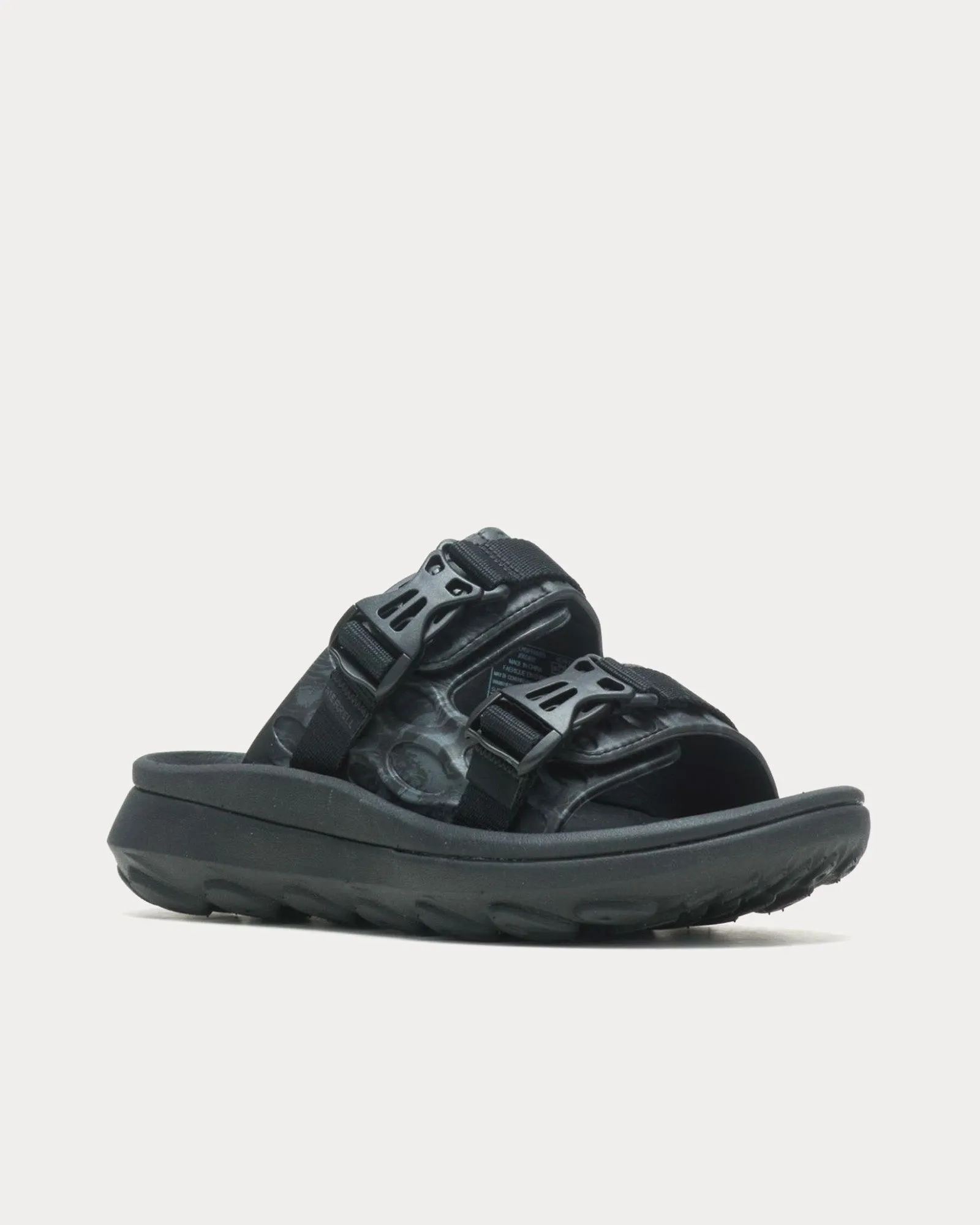 Hut Ultra Wrap Black Sandals