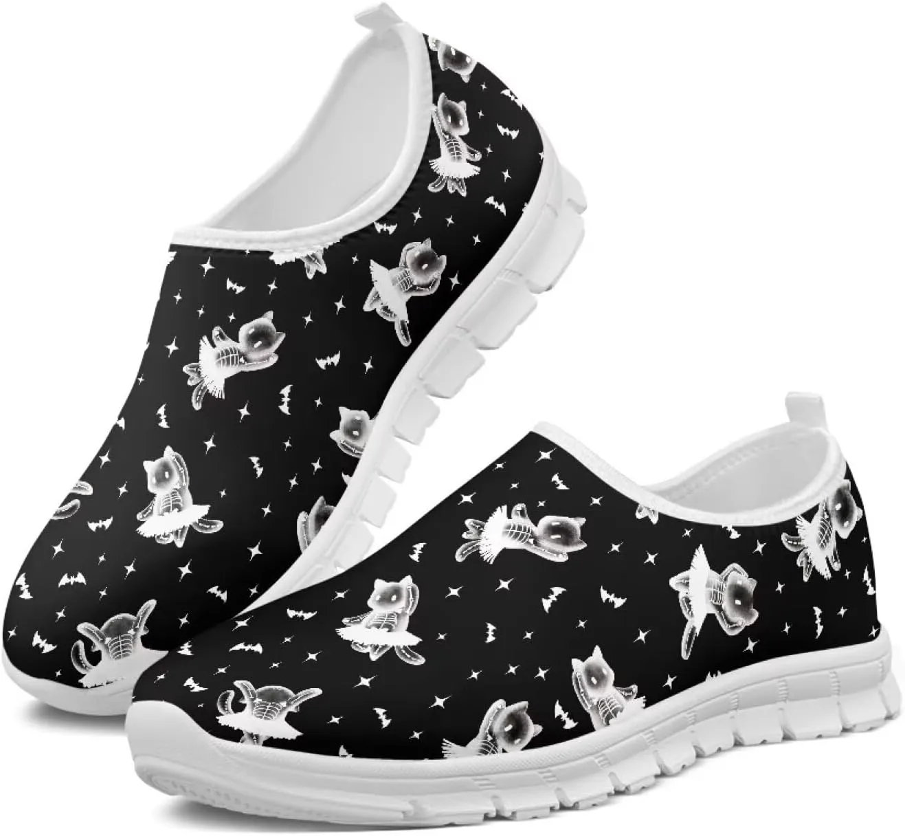 Mens Lightweight Running Shoes Slip on Breathable Fashion Leisure Tennis Walking Sneakers for Travel Camping Jogging Size 5-14