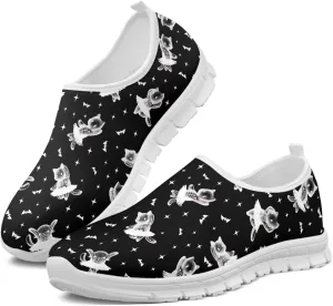 Mens Lightweight Running Shoes Slip on Breathable Fashion Leisure Tennis Walking Sneakers for Travel Camping Jogging Size 5-14