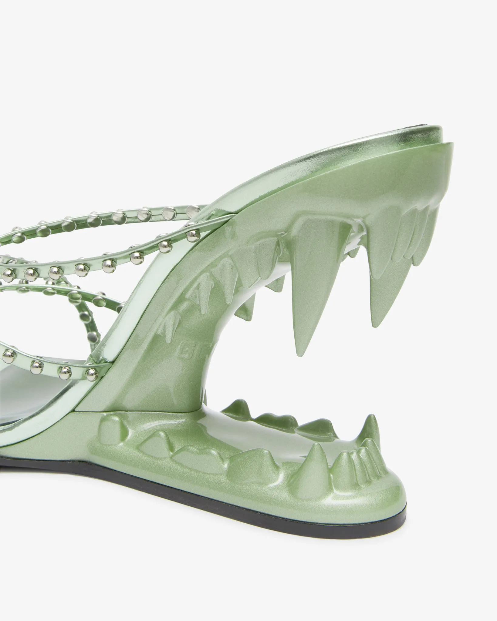 Morso Mirror Studded Thong Sandals