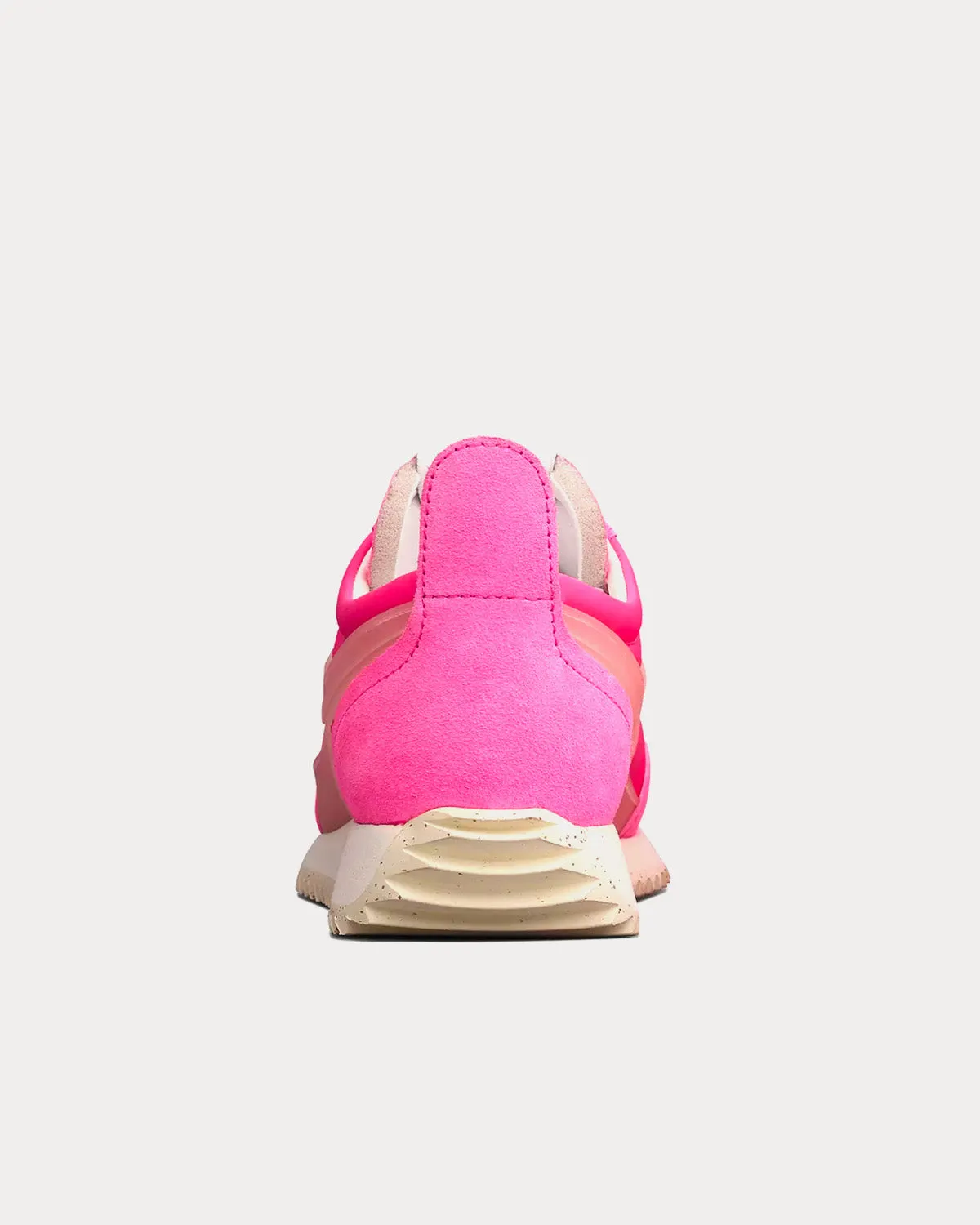 Retro Runner Recycled Materials Neon Pink Low Top Sneakers