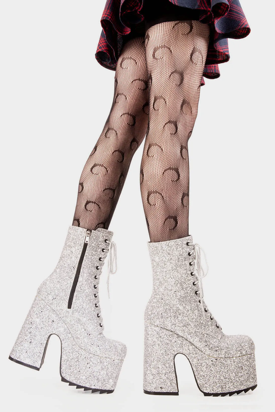 Spotlight Chunky Platform Ankle Boots