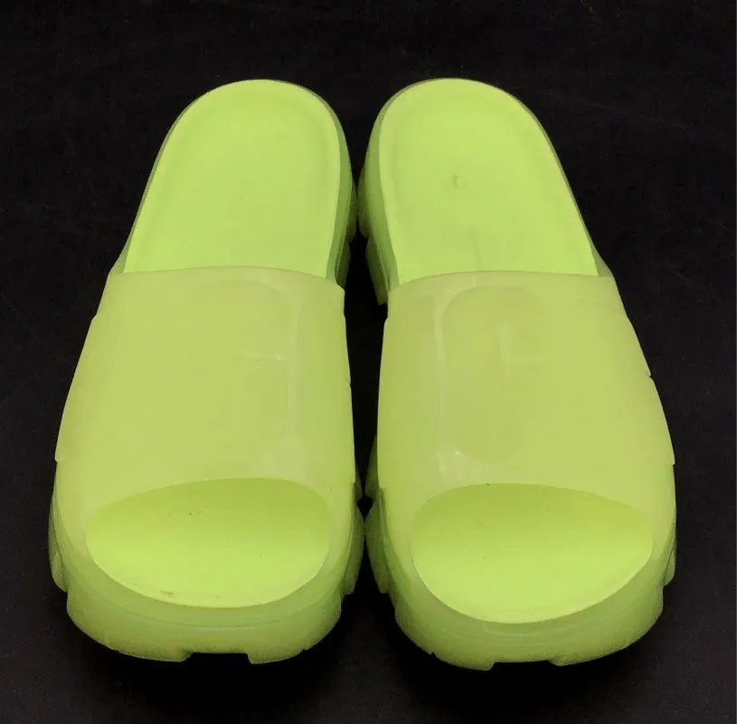 UGG Women's Green Slide Sandals - Size 7B