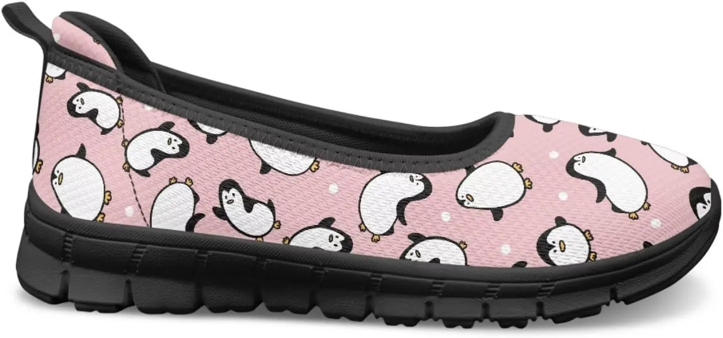 UNICEU Casual Slip On Shoes for Women Breathable Mesh Non-Slip Flats Lightweight Fashion Low Top Loafers for Walking