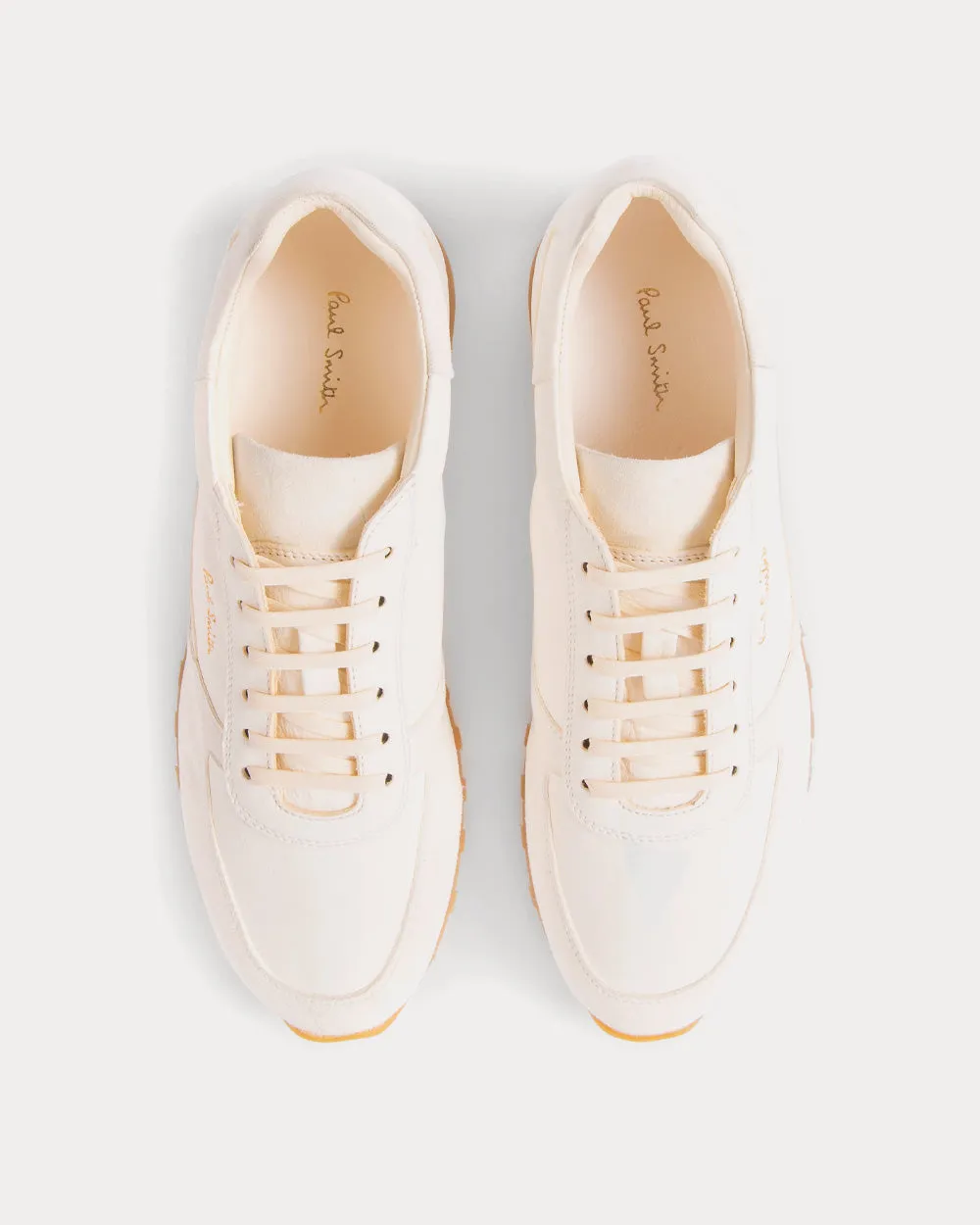 Velo Eco Leather Off White Low Top Sneakers