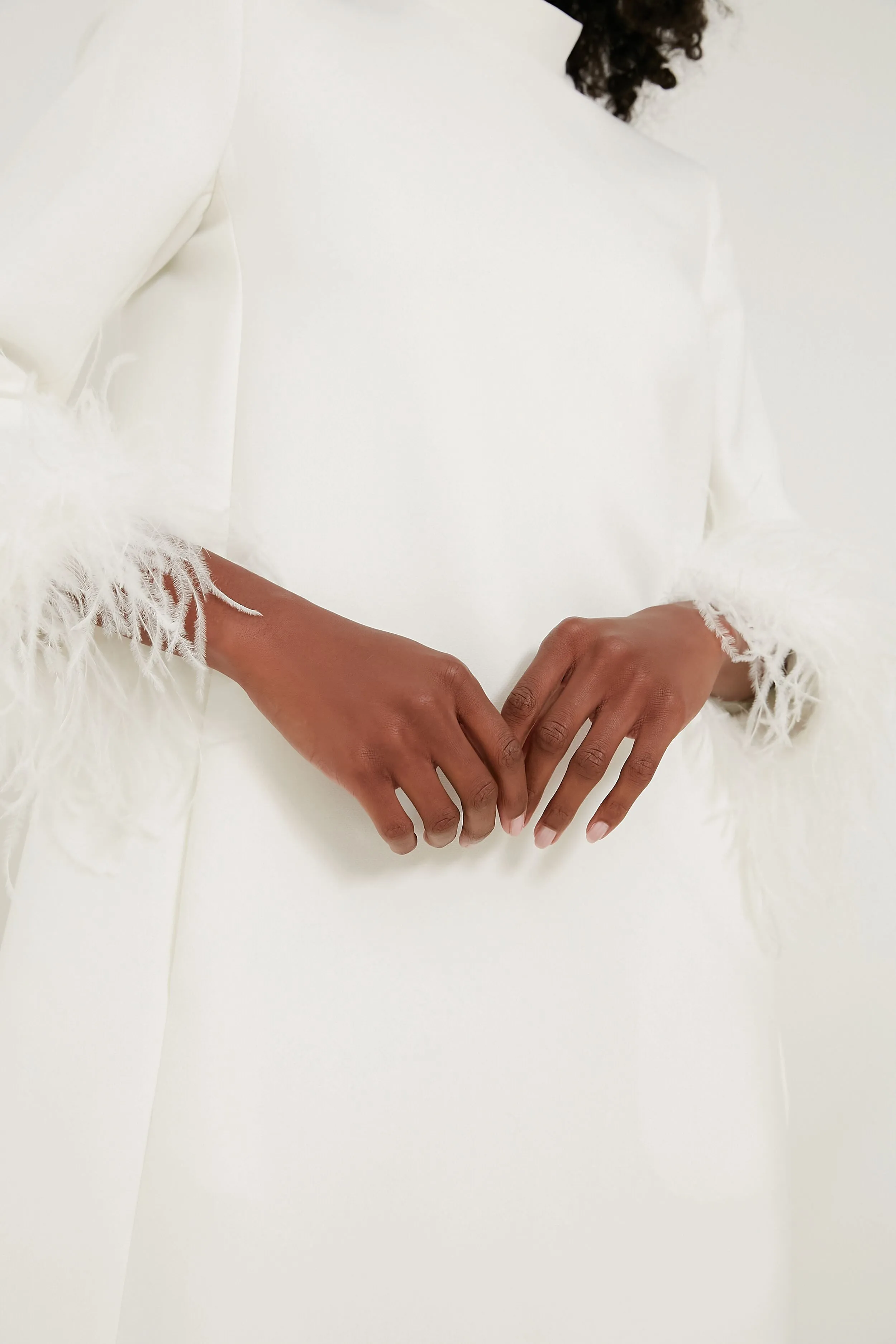 White Feather Mod Ellie Dress