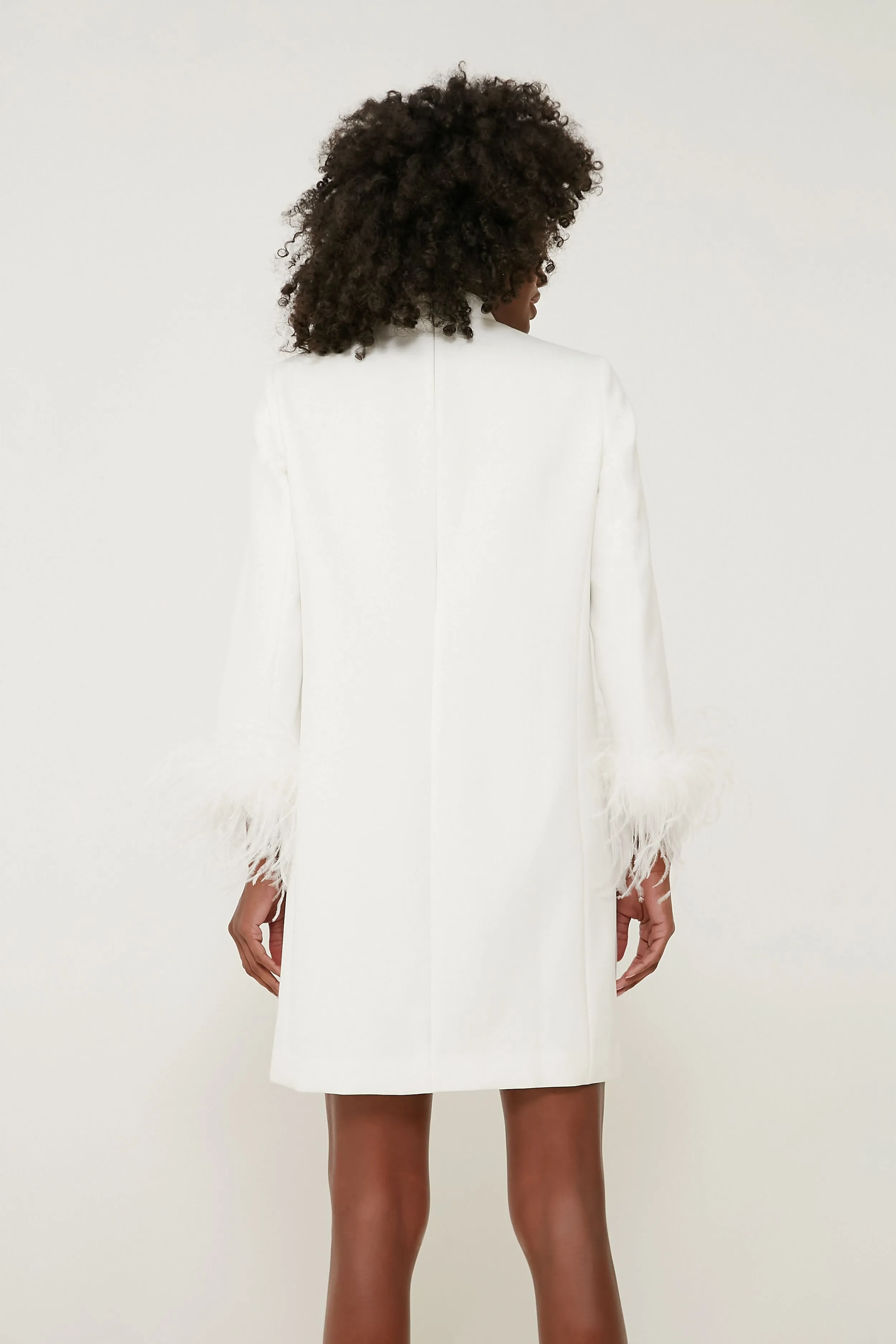 White Feather Mod Ellie Dress